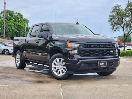 Black 2023 Chevrolet Silverado 1500 Custom
