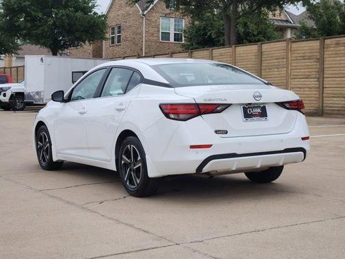 Cloud White 2025 Nissan Sentra SV