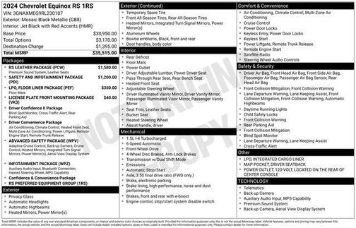 2024 Chevrolet Equinox RS