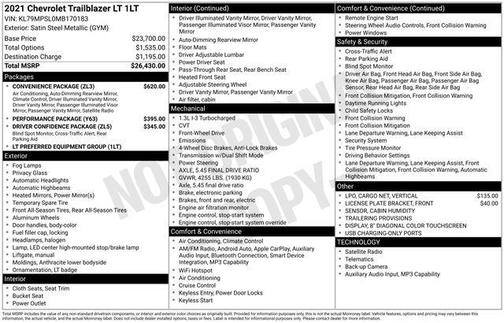 2021 Chevrolet Trailblazer LT