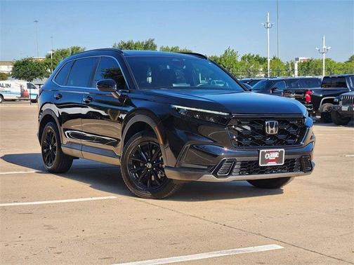 Crystal Black Pearl 2025 Honda CR-V Hybrid Sport