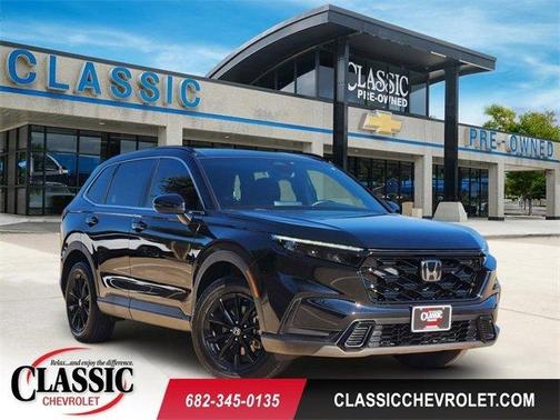 Crystal Black Pearl 2025 Honda CR-V Hybrid Sport
