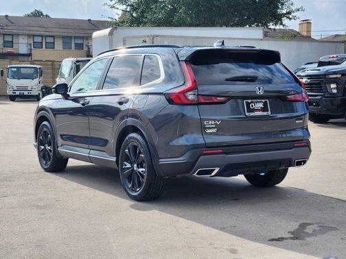 Gray Metallic 2025 Honda CR-V Hybrid Sport Touring