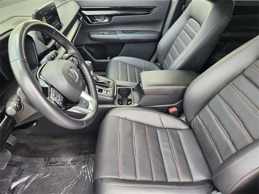 Gray Metallic 2025 Honda CR-V Hybrid Sport Touring