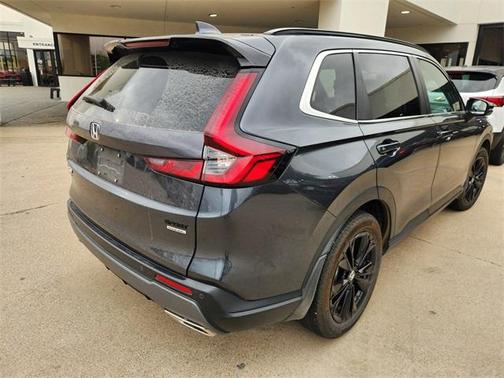 Gray Metallic 2025 Honda CR-V Hybrid Sport Touring
