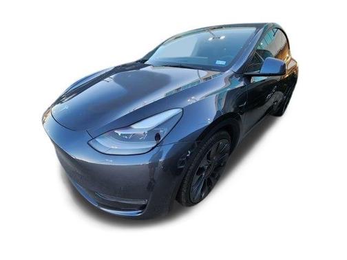 Gray 2021 Tesla Model Y Performance