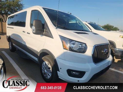 Oxford White 2025 Ford Transit-350 XLT