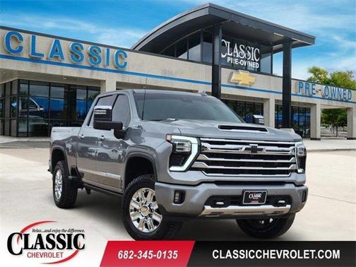 Sterling Gray Metallic 2024 Chevrolet Silverado 2500 High Country