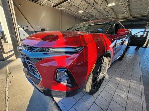 Cherry Red Tintcoat 2021 Chevrolet Blazer RS