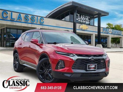 Cherry Red Tintcoat 2021 Chevrolet Blazer RS