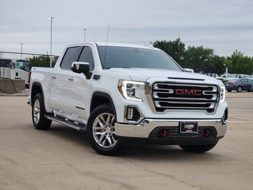 Summit White 2021 GMC Sierra 1500 SLT