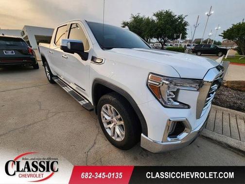 Summit White 2021 GMC Sierra 1500 SLT