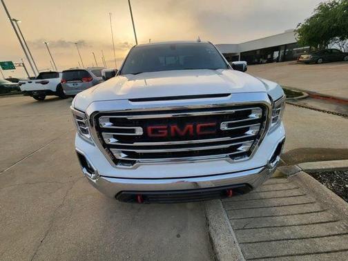 Summit White 2021 GMC Sierra 1500 SLT
