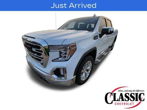 Summit White 2021 GMC Sierra 1500 SLT