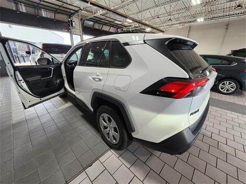 Super White 2021 Toyota RAV4 LE