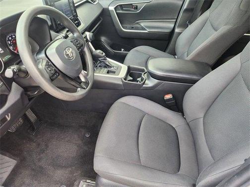 Super White 2021 Toyota RAV4 LE
