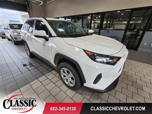 Super White 2021 Toyota RAV4 LE