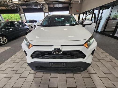 Super White 2021 Toyota RAV4 LE