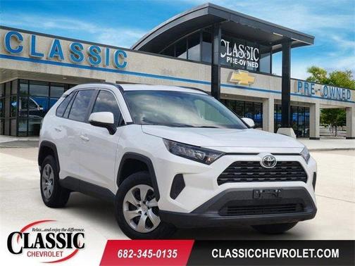 Super White 2021 Toyota RAV4 LE