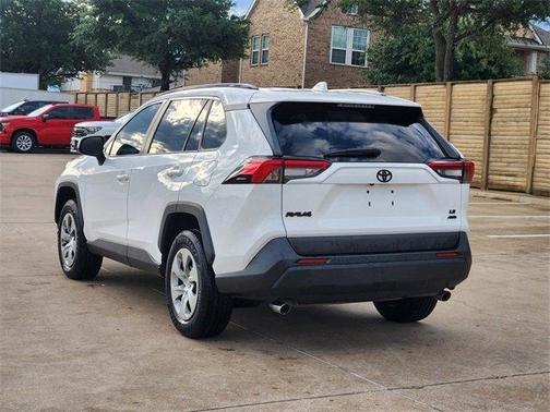 Super White 2021 Toyota RAV4 LE