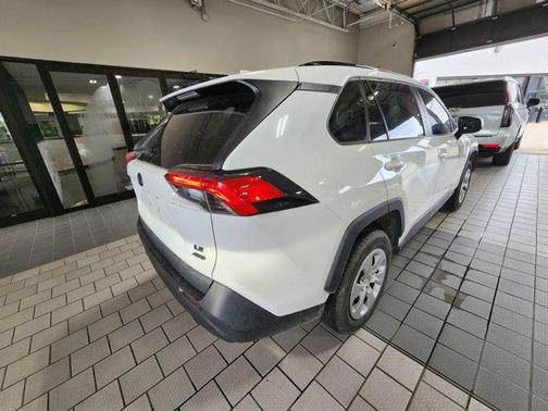 Super White 2021 Toyota RAV4 LE