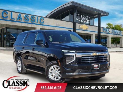 Black 2025 Chevrolet Tahoe LT