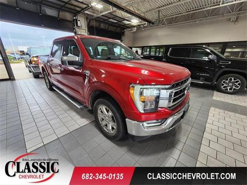 Red Metallic 2022 Ford F-150 Lariat