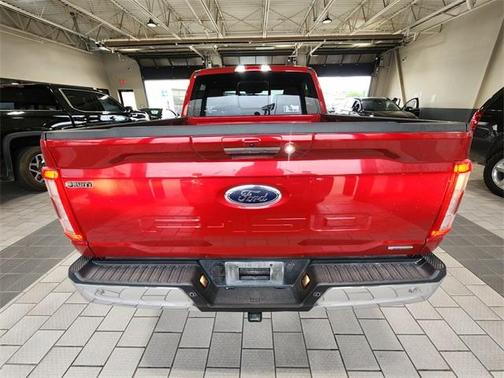 Red Metallic 2022 Ford F-150 Lariat