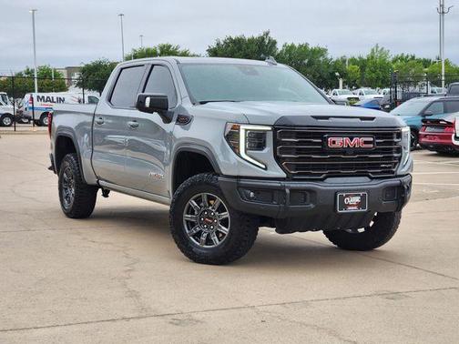 Gray 2024 GMC Sierra 1500 AT4X