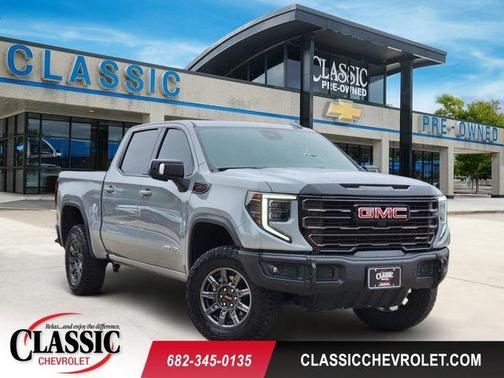 Gray 2024 GMC Sierra 1500 AT4X
