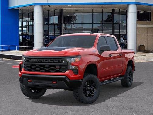 Red 2026 Chevrolet Silverado 1500 Custom Trail Boss