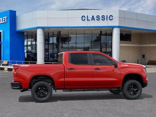 Red 2026 Chevrolet Silverado 1500 Custom Trail Boss