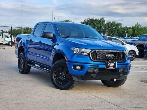 Blue Metallic 2022 Ford Ranger XLT