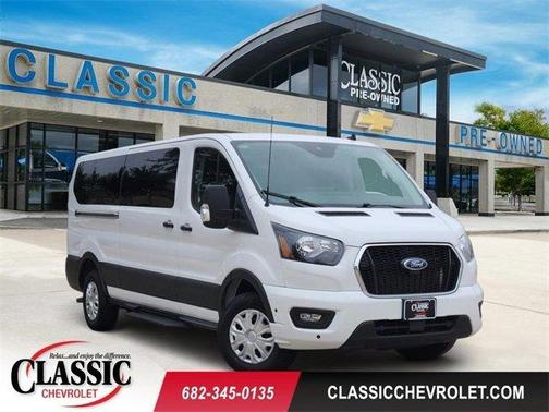 Oxford White 2025 Ford Transit-350 XLT