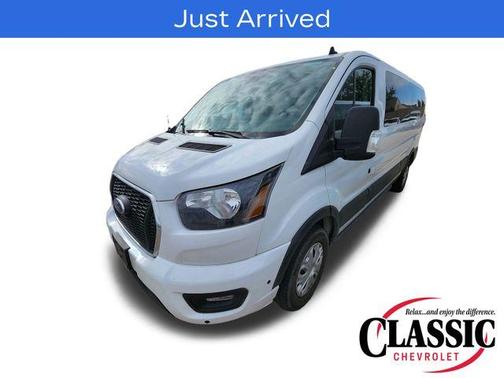 Oxford White 2025 Ford Transit-350 XLT
