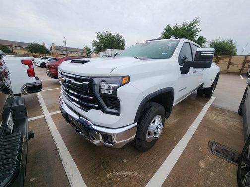 Summit White 2025 Chevrolet Silverado 3500 LTZ