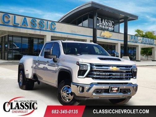 Summit White 2025 Chevrolet Silverado 3500 LTZ
