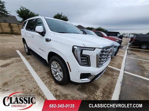 Summit White 2025 GMC Yukon Denali