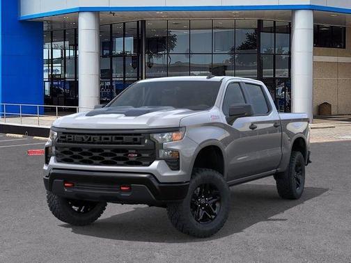 Sterling Gray Metallic 2026 Chevrolet Silverado 1500 Custom Trail Boss