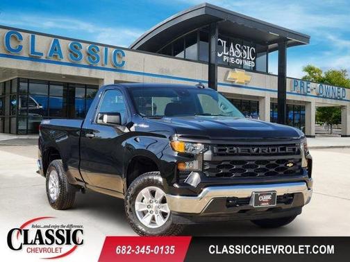 Black 2025 Chevrolet Silverado 1500 WT