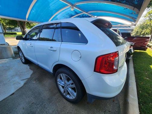 White Platinum Clearcoat Metallic 2014 Ford Edge Limited