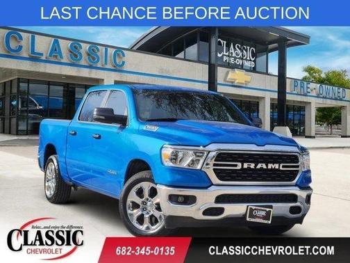 Hydro Blue Pearlcoat 2024 RAM 1500 Big Horn/Lone Star