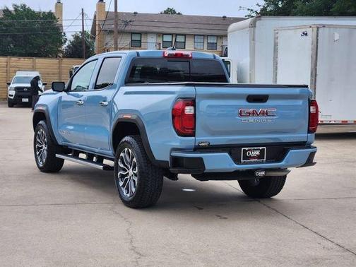 Glacier Metallic 2025 GMC Canyon Denali