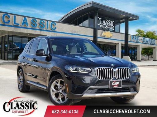 Black Sapphire Metallic 2022 BMW X3 sDrive30i