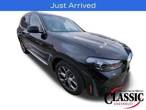 Black Sapphire Metallic 2022 BMW X3 sDrive30i