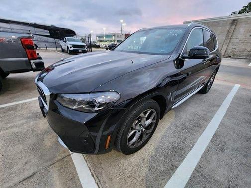 Black Sapphire Metallic 2022 BMW X3 sDrive30i