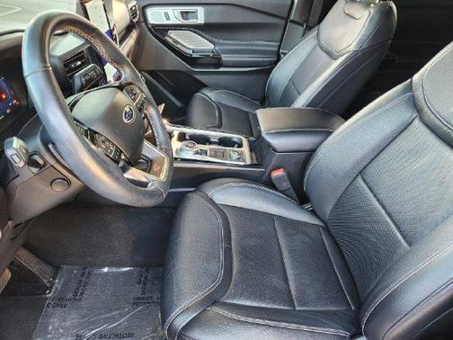 Blue Metallic 2021 Ford Explorer ST