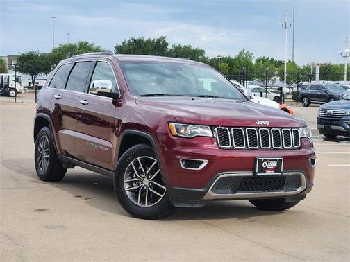 Velvet Red Pearlcoat 2018 Jeep Grand Cherokee Limited