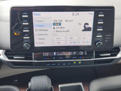 Midnight Black Metallic 2023 Toyota Sienna LE