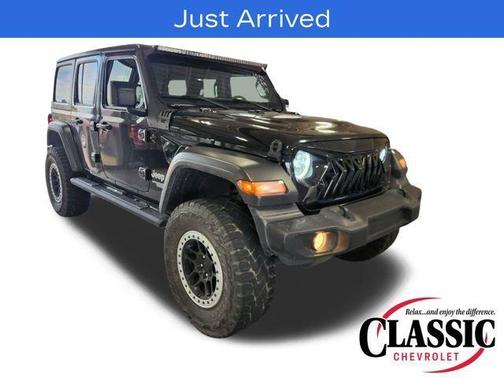 Black Clearcoat 2018 Jeep Wrangler Unlimited Sport